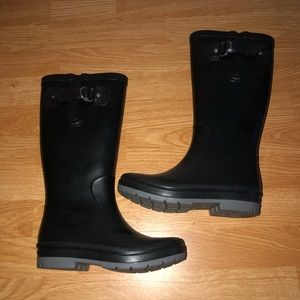 Call It Spring Tall Black Rainboots
